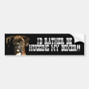 Recherche de chien boxeur voiture autocollants Boxeurs