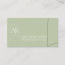 Recherche de innovation cartes visite Architecture