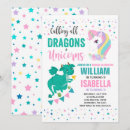 Recherche de le dragon invitations Dragons