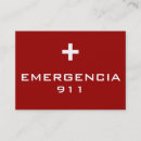 Recherche de allergies cartes visite 911