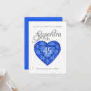 Recherche de bleu saphir invitations Moderne