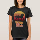 Recherche de cheval frison tshirts Tshirtfemme