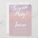 Suche nach überraschungsgeburtstags party einladungen Rosa