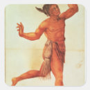 Recherche de natif américain autocollants Homme