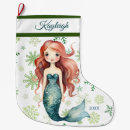 Recherche de mermaid chaussette de noël Sous la mer
