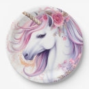 Recherche de plats de licorne assiettes Anniversaire