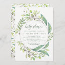 Recherche de wreath baby shower invitations Neutre pour le sexe