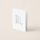 Suche nach buchstabe r karten Monogramm