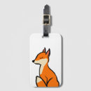 Recherche de renard bagages étiquettes Nature