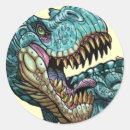 Recherche de dinosaure autocollants Tyrannosaure