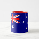 Recherche de drapeau des australiens tasses Patriotique
