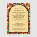 Recherche de les dix commandements cartes postales Moïse