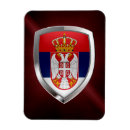Recherche de drapeau serbe magnets Symbole
