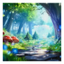 Recherche de forêt enchantée posters Magique