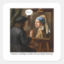 Suche nach vermeer aufkleber Mädchen mit perlenohrring