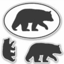 Suche nach schwarze silhouette aufkleber Tier