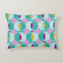 Recherche de motif ondulé coussins Coloré