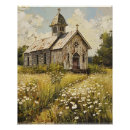 Recherche de églises posters Vintage
