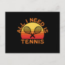 Suche nach tennisschläger postkarten Tennisliebhaber