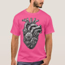Suche nach mechanisches herz tshirts Dampfherz