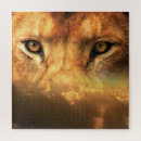 Recherche de lion puzzles Sauvage