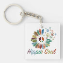 Recherche de hippies porteclés Coloré