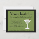 Recherche de verre martini invitations Boissons