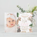 Suche nach safari 1st birthday einladungen Dschungeltiere