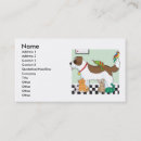 Recherche de clipart clipart cartes visite Chien