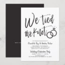 Recherche de après le mariage invitations Noir et blanc