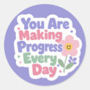 Recherche de message positif autocollants Encouragement