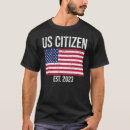 Recherche de citoyenneté tshirts Usa