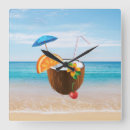 Recherche de cocktail tropical horloges Vacances