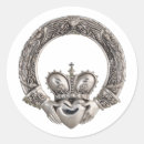 Recherche de coeur de claddagh autocollants Amour