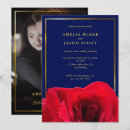 Recherche de rose et bleu mariage invitations Classe