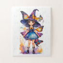 Suche nach niedliche hexe puzzle Halloween