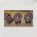 Suche nach truthahn visitenkarten Tier