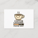 Recherche de caféine cartes visite Humour