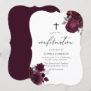 Recherche de confirmation catholique cartes invitations Rose