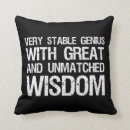 Suche nach genie kissen Lustig