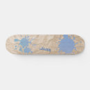 Recherche de vieux skateboards Bleu