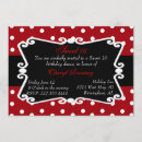 Recherche de bonbon rouge et noir 16 invitations Seize