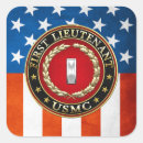 Recherche de lieutenant autocollants Promotion usmc 1stlt