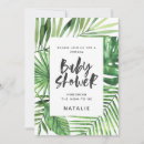 Recherche de leaf baby shower invitations Tropical