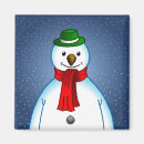 Recherche de bonhommes neige magnets Mignon