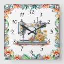 Recherche de couture vintage horloges Floral