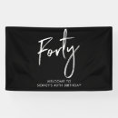 Suche nach 40 geburtstags banner Vierzig