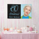 Suche nach 80 geburtstag banner Elegante geburtstagsfeier