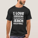 Recherche de volleyball de plage tshirts Pour