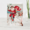 Recherche de père vintage noël cartes Hiver